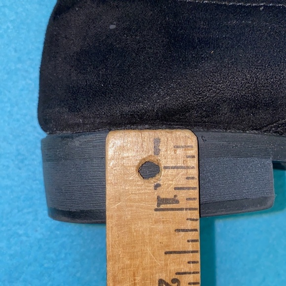 ZIGI SOHO Karsten over the knee faux suede slip on tie at top black boots size 8 - Picture 11 of 12